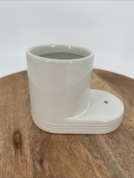 Nora Fleming Cutie Container round pinstripes Nora Fleming Pinstripe Cutie Utensil Crock